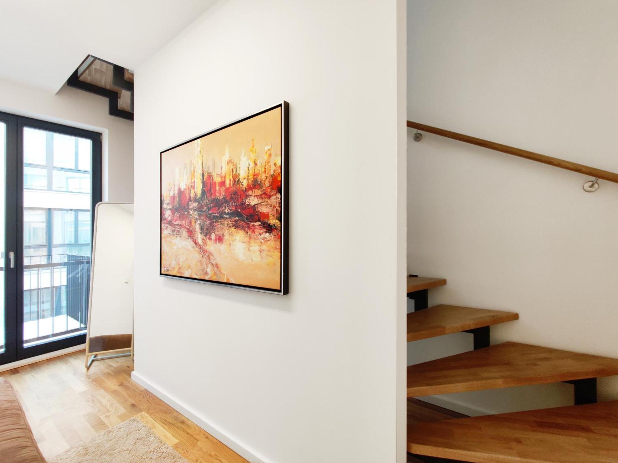 Maisonette-Penthouse Inklusive Whirlpool Ueber Den Daechern Von Magdeburg Bagian luar foto