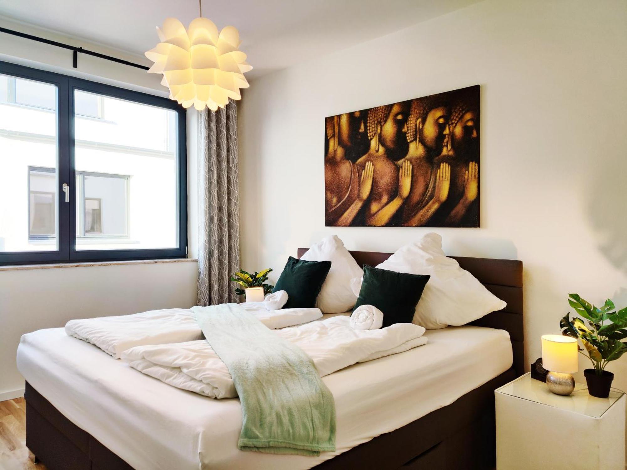 Maisonette-Penthouse Inklusive Whirlpool Ueber Den Daechern Von Magdeburg Bagian luar foto
